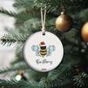 2025 Honey Bee Christmas Decor - Cute Bumblebee Tree Ornament, Bee Farm & Apiary Themed Gift for Bee Lovers, Festive Holiday Decoration (23)