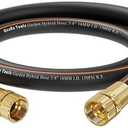 Giraffe Tools Leader Hose 6ft x 5/8", Short Water Hose Heavy Duty for Hose Reel, Lightweight, Flexible with Female Female Fittings