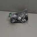 Eytino Womens Plus Size Tops Loose V Neck Bell Short Sleeve Casual Chiffon Blouses Pleated Flowy Shirts(1X-3X)