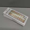 10 x Gloss Nail Strips|Uv Free|22 Pcs,Gel Nail Stickers|Long Lasting Two Weeks and Easy to Apply&Remove|Golden Spot