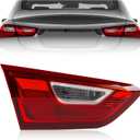 Halogen Inner Tail Light Assembly for Chevy Malibu 2016-2023, Halogen Rear Running Reversing Light Inner Tail Lamp Taillight Assembly for Chevy Chevrolet Malibu 84130996 GM2802114C, Driver Side