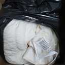 CozyLux Queen Comforter Set Ivory Seersucker 7 Pieces Bed in a Bag Queen Comforter Set with Sheets, Luxury Soft Bedding Set with Down Alternative Comforter, Sheets, Pillowcases & Shams for All Seasons