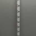 rabbitgoo Window Privacy Film for Glass Windows, Frosted Glass Cling with Decorative Moroccan Lattice, Removable Heat Control Sun Blocking Door Covering Sticker for Home Bathroom, 29.5 x 78.7 inches