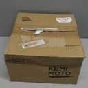 KEMIMOTO 2PCS Angled Speaker Enclosures Boxes Pods, Universal for 6.5" Speakers Compatible with UTVs, RVs, Cars, Boats, Trunks, Trailers for 9.56 Inch Surface Mount (Black)