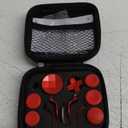 TIANREN 13 in 1 Metal Thumbsticks for Xbox One Elite Series 2, Gaming Accessory Replacement Parts, Xbox Elite Controller Replacement Parts Includes 6 Metal Swap Joysticks, 4 Paddles,2 D-pads, 1 Adjustment Tool with Bag. (Red)