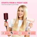 BBV Round Brush for Blow Out, Hair Brushes for Women, Boar Bristle Round Hair Brush for Curling, Styling, Volume & Shine (1.1 inch)