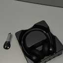 TECKNET Wireless Headset, Bluetooth Headset with AI Noise Cancelling Microphone - Rechargeable Bluetooth V5.2 Headphones, 50H Playtime & Mic Mute, On Ear Headphones for Trucker/Remote Work/Call Center (Deep Black)