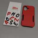 Magnetic for iPhone 17 Case Military-Grade Dual-Layer Shockproof, Heavy Duty Rugged Protection Phone Case [Fit for MagSafe] Anti-Fingerprint Anti-Scratch for iPhone17 Cover 6.3", Red