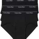 Calvin Klein Men's Cotton Classics 3-Pack Brief, L