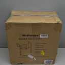 Raised Toilet Seat with Handles for Elderly - Toilet Seat Risers for Seniors with Adjustable Padded Arms - Elevated Toilet Safety Seat for Standard or Elongated Commode