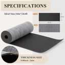 Frienda 1.33 x 25 ft Mass Loaded Vinyl Soundproofing 1lb, Mlv Soundproofing for Sound Absorber, 2mm Thick, Anti Vibration Deadening Material