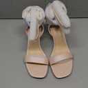 Delicious Everly ~ Women Ankle Strap Low Heel Bridal Dress Sandals