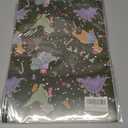 2 x RiukRaiu Dinosaur Christmas Wrapping Paper for Kids Adults - Green Xmas Gift Wrap Santa Hat T-Rex Trees Candy Canes Colorful Flags Stars Snowflakes for Holiday Party - 4 Jumbo Sheets, 40 x 28 Inches Each