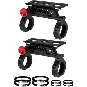 ZIDIYORUO 2PCS UTV Fire Extinguisher Mount Kits, Quick Release Roll Bar Fire Extinguisher Holder Fit for 1.75"-2" Roll Cage, Compatible with Polaris RZR/ Maverick Can Am X3/Kawasaki/Talon Pioneer
