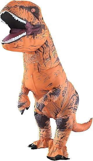 T-Rex Dinosaur Inflatable Costume Halloween Cosplay Blow up Outfit Fancy Dress adult toys T-Rex Dinosaur Inflatable Costume Halloween Cosplay Blow up Outfit Fancy Dress adult toys