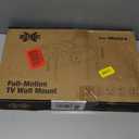 Full Motion TV Wall Mount for Most 37"-84" Flat Screen TV, Swivel or Tilt TV Wall Bracket with Dual Articulating Arms, for 12"-16" Wood Studs, Max VESA 600x400mm, Load 120 lbs by USX MOUNT