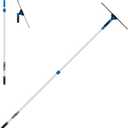 Unger Professional Connect and Clean 18 Grip Swivel Window, Glass Squeegee, and 8 Pole, 180-Degree Pivoting Handle with Lock, Cleaning Supplies for Streak-Free Results