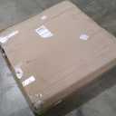 Fancyango Large Dog House Outdoor Indoor for Medium Large Dogs, Sturdy Plastic Waterproof Doghouse with Air Vents and Elevated Floor, Easy Clean and Assemble (Light Grey, 36.2''L38''W38''H)