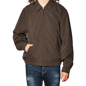 Mens Auburn London Fog Golf Zip-Front Jacket Large