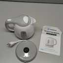 Aigostar Small Electric Kettle, 1L Portable Electric Tea Kettle 1100W with Automatic Shut-Off and Boil Dry Protection, Travel Hot Water Boiler Cordless for Making Coffee and Tea, BPA-Free, Grey