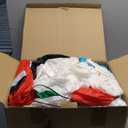 Alupssuc 8 FT Christmas Inflatable Outdoor Decorations with LED Christmas Countdown Clock, Santa,Tree,Fireplace and Gift Boxes, Lighted Blow Up Lawn Yard Clearance for Indoor Xmas Holiday Party Decor