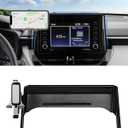 Autorder Car Phone Holder for Toyota Corolla 2019-2025/corolla Cross 2022 2023 2024 2025 Accessories Air Vent Screen Fixed Clip Cell Phone Mount Hands-Free 360 Degree Rotation(8 Inch) (19+ Corolla 8-inch)