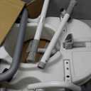 Raised Toilet Seat with Handles for Elderly - Toilet Seat Risers for Seniors with Adjustable Padded Arms - Elevated Toilet Safety Seat for Standard or Elongated Commode