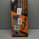 Low Pressure Drop Transmission Oil Cooler LPD47391 4739 40,000 GVW with Mounting Hardware (Black)