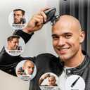 Electric Razor for Men, 5-in-1 Multi-Function Electric Shavers for Men, IPX7 Waterproof Bald Head Shaver with LED Display, Rechargeable Beard Trimmer Body Hair Trimmer, Ideal Gifts for Husband