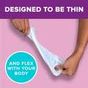 Poise Ultra Thin Incontinence Pads & Postpartum Incontinence Pads, 4 Drop Moderate Absorbency, Regular Length, 60 Count