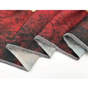 Custom Blank, 10"x12", Black- Red Gradient