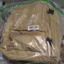 Vacuum Travel Backpack with Pump for Women, Airback Personal Item Carry on Backpacks Flight Approved 18x14x8 inches for Men, Laptop Waterproof Work Compression bags Casual Daypack Khaki