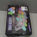 Rechargeable Laser Tag Set with Vests, Upgrade Laser Tag Guns Set of 4 with Mist Spray Effect & LED Digital, Multi Player Laser Tag Set for Kids Toy for Teen Boys & Girls, Ages 8+