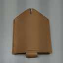 OLETHA Square Tissue Box Cover - Aesthetic Desk Decor for Room, Home & Office - Tissues Cube Boxes Holder - Pale Brown
