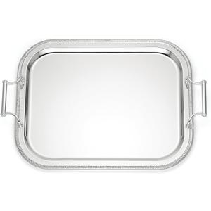 Reed And Barton 896102 Rectangle Silverplate Tray With Handles