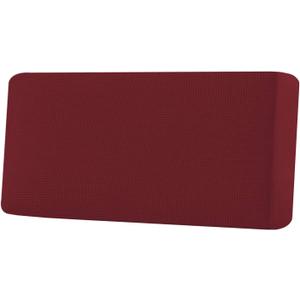 H.VERSAILTEX Super Stretch Individual Seat Cushion Covers Sofa Covers Couch Cushion Covers Slipcover Sets Thick Jacquard Textured Twill Fabric (1 Piece Sofa Cushion Cover, Burgundy Red)