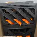 Nerf Elite Blaster Rack - Storage for up to Six Blasters, Including Shelving and Drawers Accessories, Orange and Black - One Size