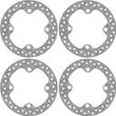 Caltric 4 Front and Rear Brake Disc Rotor Compatible with Polaris RZR XP 1000/ RZR XP 4 1000 2014 2015 2016-2021