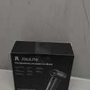 JISULIFE Portable Handheld Fan Ultra2, 9000mAh Max 25 Hrs, 5 IN 1, 100 Speed Turbo Fan Rechargeable 18W Power Bank with Flashlight, Metal Shell Multi-Function Travel Essentials Gifts for Men-Grey