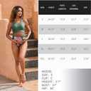 GINKANA Maternity Bikini Two Piece Tie Knot High Waisted Bikini Set Summer Maternity 2 Piece Swimsuit Racerback Bathing Suits (Black, S)