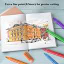 2 x Pastel Highlighters - 12 Pack Multi Colored, Fast-Dry Bible Journaling Markers, Non-Bleed Pastel Highlighters for School, Office & Study Supplies