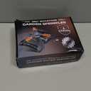 Joeys Sprinkler for Yard, Rotating Garden Sprinkler for Large Area Coverage, Lawn and Yard Sprinklers (Orange)