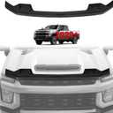 TripleAliners Hood Deflector Protector Compatible with 2020-2025 2026 Chevy Silverado 2500/3500HD Accessories Hood Protector TPE Bug Deflector Shield Replacement