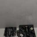 SHPAVVER Beard Trimmer for Men: Professional Barber Hair Clippers - 12-in-1 Cordless Grooming Kit - Waterproof Electric Razor with Turbo Speed & Precision Blades (Dark Black)