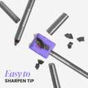 Wonderskin Lipliner Pencil - 360 Contour Lipliner, Long Lasting, Sharpenable Lip Pencil, Waterproof and Transfer-Proof Nude Lip Liner (Walnut)