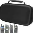 BAOFENG Case Hard Storage Carrying Case Holder Handheld Ham Radios Walkie Talkie For BF-F8HP UV-5R GM-15 Pro BF-888S UV-5RA UV-5R+ Plus UV-5RE GT-5R UV-S9 Plus UV-82 And Radio Accessories(Bag Only)