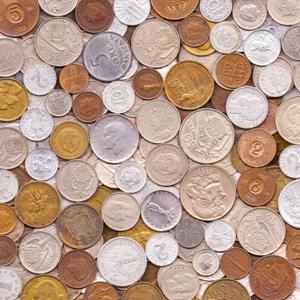 17 Old Coins Made in 50's. Different Collectible Coins from Fifties 1950-1959