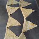 Creative Co-Op Cotton Kantha Vintage Sari Fabric Pennant Garland, Multicolor