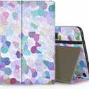 ANNAPRO Case for Amazon Kindle Fire HD 10 Tablet (13th/11th Generation, 2023/2021 Release) & Fire HD 10 Plus Tablet - Slim Folding Stand Folio Cover with Auto Wake/Sleep and Hand Strap, Watercolor