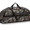 CVLIFE 37" Compound Bow Case, Bow Bag Soft Bow Case Arrow Case, Lightweight Archery Case with Backpack Strap and Arrow Pocket Padding for Hunting Protection